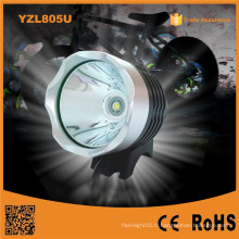 Yzl805u USB rechargeable Xm-Lt6 LED lumière frontale LED avant pour vélo Light